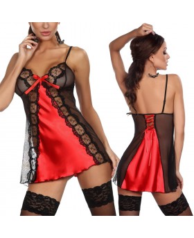 Michele chemise red Beauty...