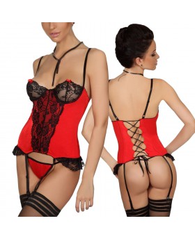 Shirley corset red Beauty...