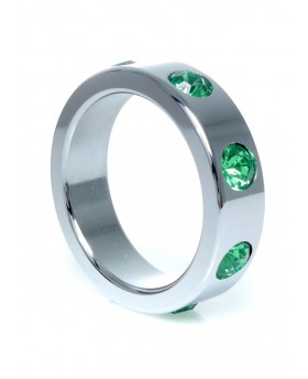 Boss Series Ring with Green...