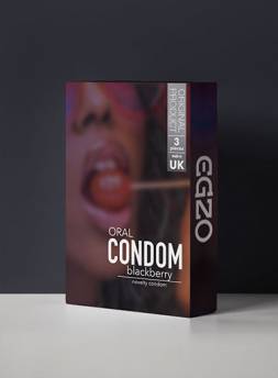 EGZO Oral condom BLACKBERRY...