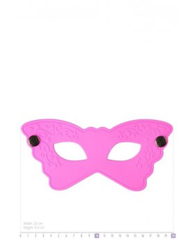 Różowa silikonowa maska