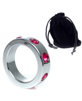 Boss Series Ring with Pink...