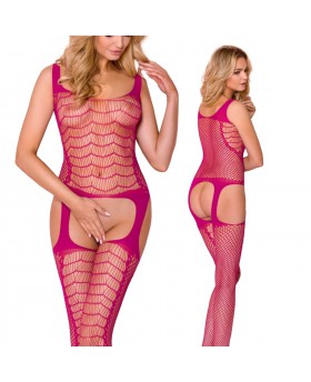 Bodystocking CA007 fuchsia
