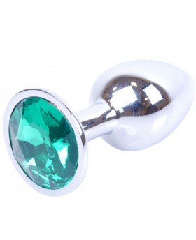 Jawellery Silver PLUG- Green