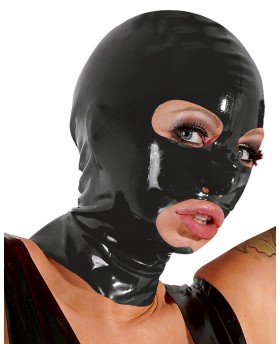 Maska-Latex Mask black,...