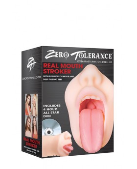 REAL MOUTH STROKER...