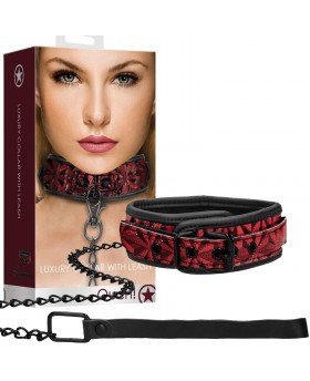 Luxury Collar with Leash -...