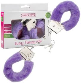 Furry Handcuffs - Purple