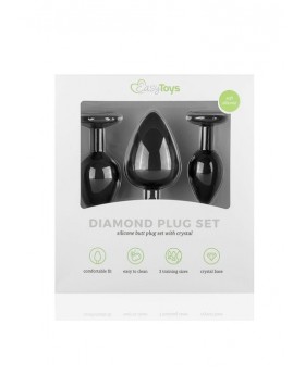Diamond Plug Set-Black