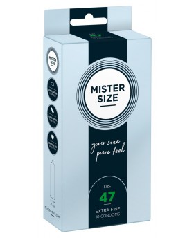 Mister Size 47mm pack of 10...