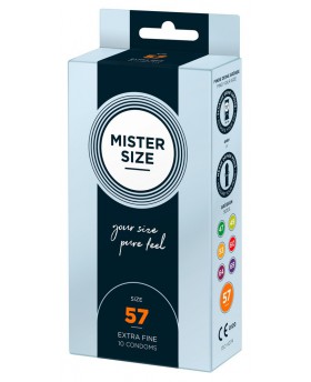 Mister Size 57mm pack of 10...