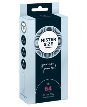 Mister Size 64mm pack of 10...