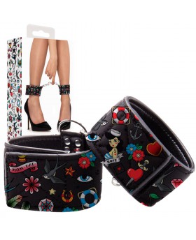 Ouch! Printed Ankle Cuffs -...