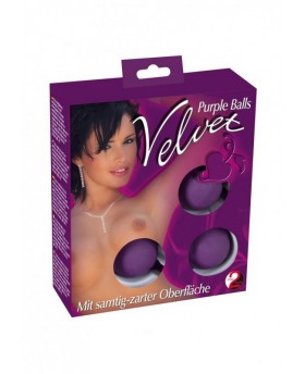 Velvet Purple Balls