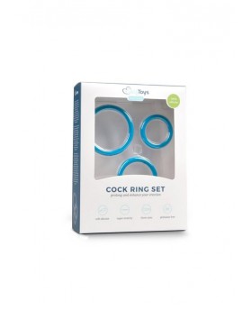 Cock Ring Set Blue