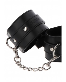 Wrist Cuffs Black Kajdanki...