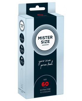 Mister Size 60mm pack of 10...