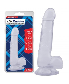 Chisa 7.7 Inch Dildo-Clear...
