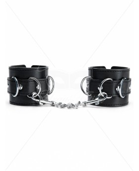 Black Wrist Cuffs Kajdanki...