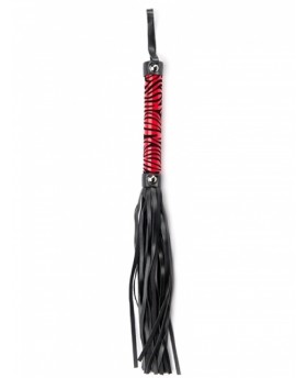 Red Small Leopard Flogger