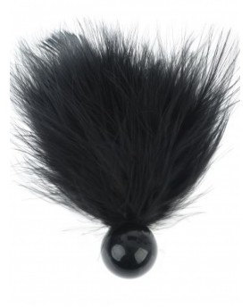 Tickler with Ball Black