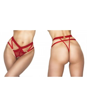 MEREDITH THONG RED