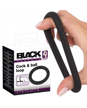 Black Velvets Silicone Cock...