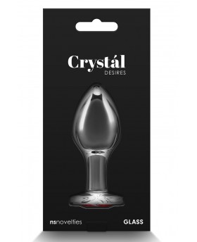 CRYSTAL DESIRES RED HEART...