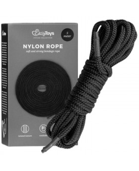 Black Bondage Rope Czarna...