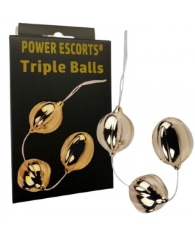 Triple balls gold -...