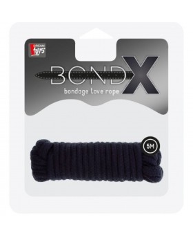 BONDX LOVE ROPE - 5M BLACK