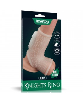 Vibrating Drip Knights Ring...