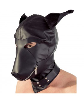Maska-Imitation leather dog...