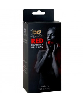 Red Breathable Ball Gag...