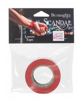 SCANDAL LOVERS TAPE RED