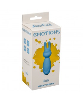 Emotions Funny Bunny Blue