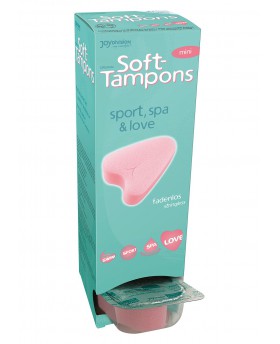 Soft-Tampons mini, box of 10