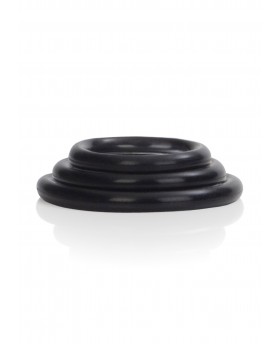 SILICONE SUPPORT RINGS BLACK