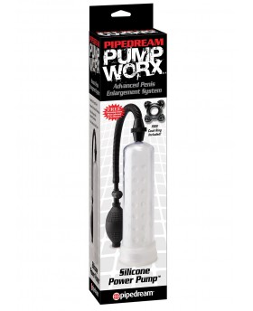 PW SILICONE POWER PUMP CLEAR