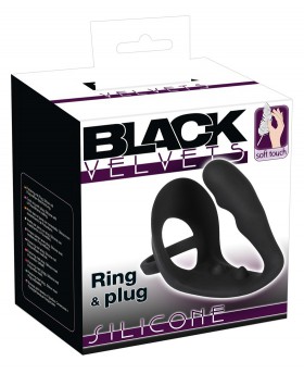 Black Velvets BV Ring Korek...