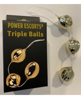 Triple balls gold -...