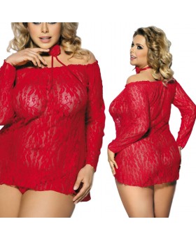 Alecto red chemise (...