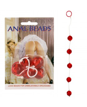 CLEAR ANAL BEADS LARGE